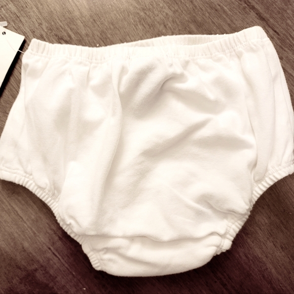 Ralph Lauren White Baby Girl Diaper Cover Bloomers Dress Bottoms 18 months - Picture 2 of 3